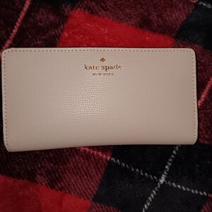 Kate Spade large slim bifold wallet